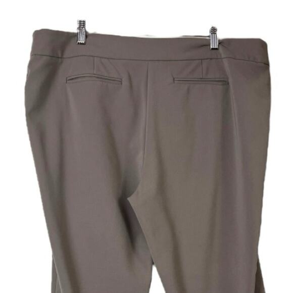 Nine Eight Dress Pants Career Trousers Mid Rise Taupe Women’s Plus Size 16 - Picture 6 of 8
